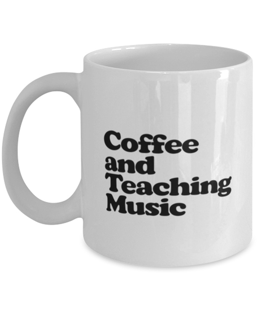 Music Teacher Professor Graduation Mug, Gifts, Home Office Decor, Coffee Cup, Unique Gag Idea, Him Her