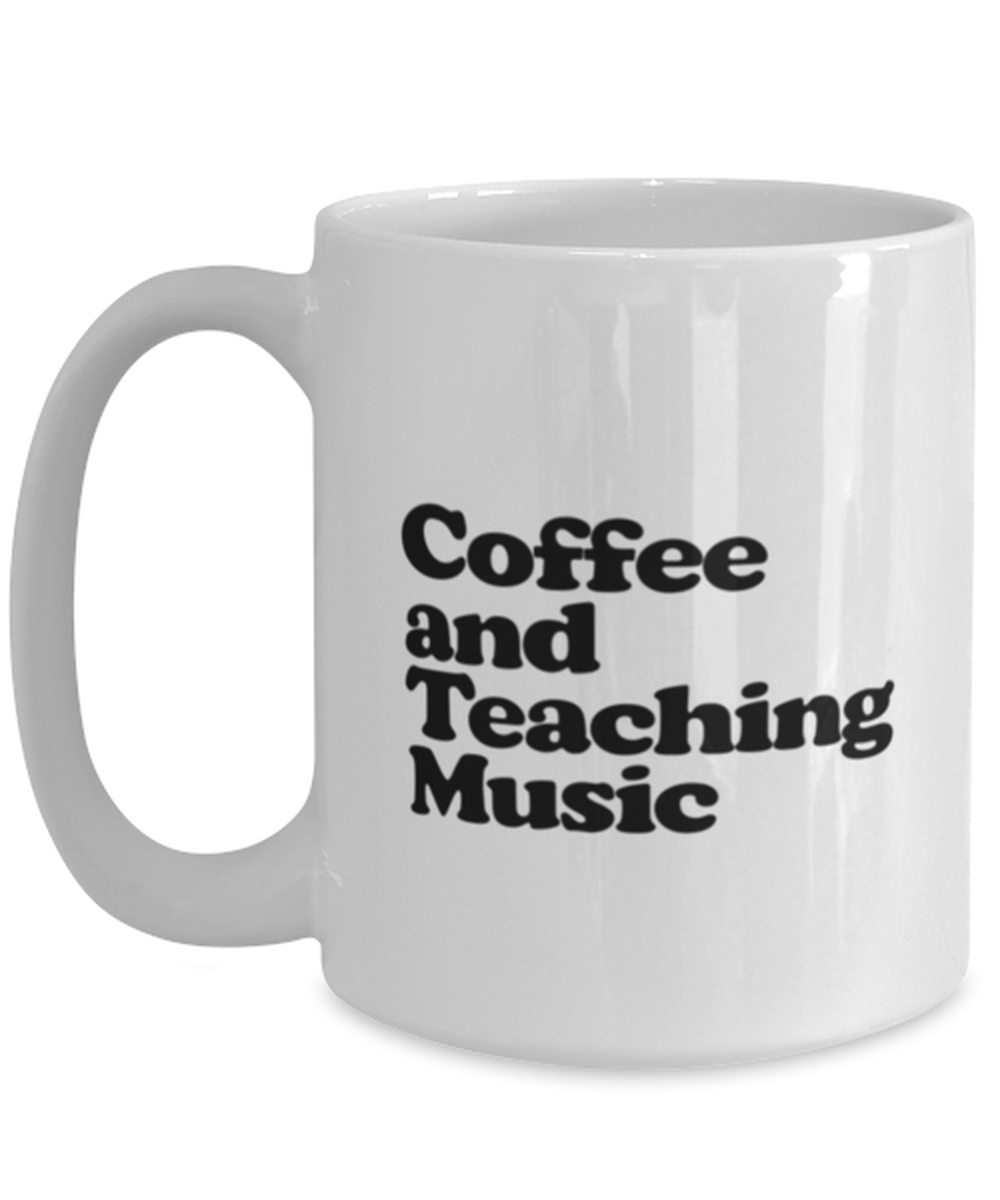 Music Teacher Professor Graduation Mug, Gifts, Home Office Decor, Coffee Cup, Unique Gag Idea, Him Her