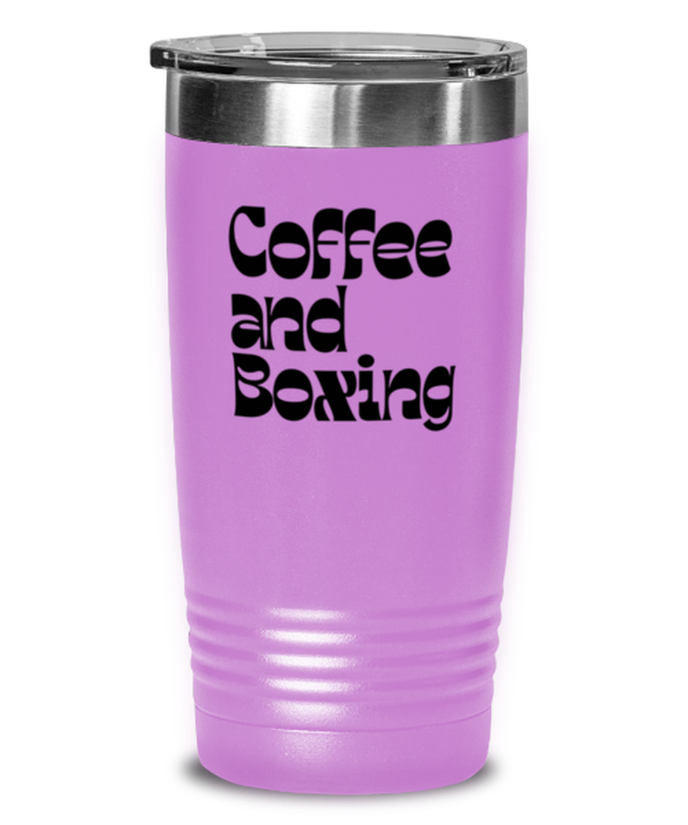 Boxing Boxer 70s 1970s Retro Travel Mug, Gifts, Tumbler, Home Office Decor, Coffee Cup, Unique Gag Idea, Him Her