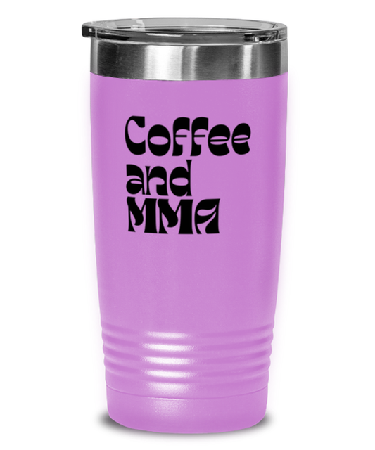 MMA Mixed Martial Arts Fighter 70s 1970s Retro Travel Mug, Gifts, Tumbler, Home Office Decor, Coffee Cup, Unique Gag Idea, Him Her