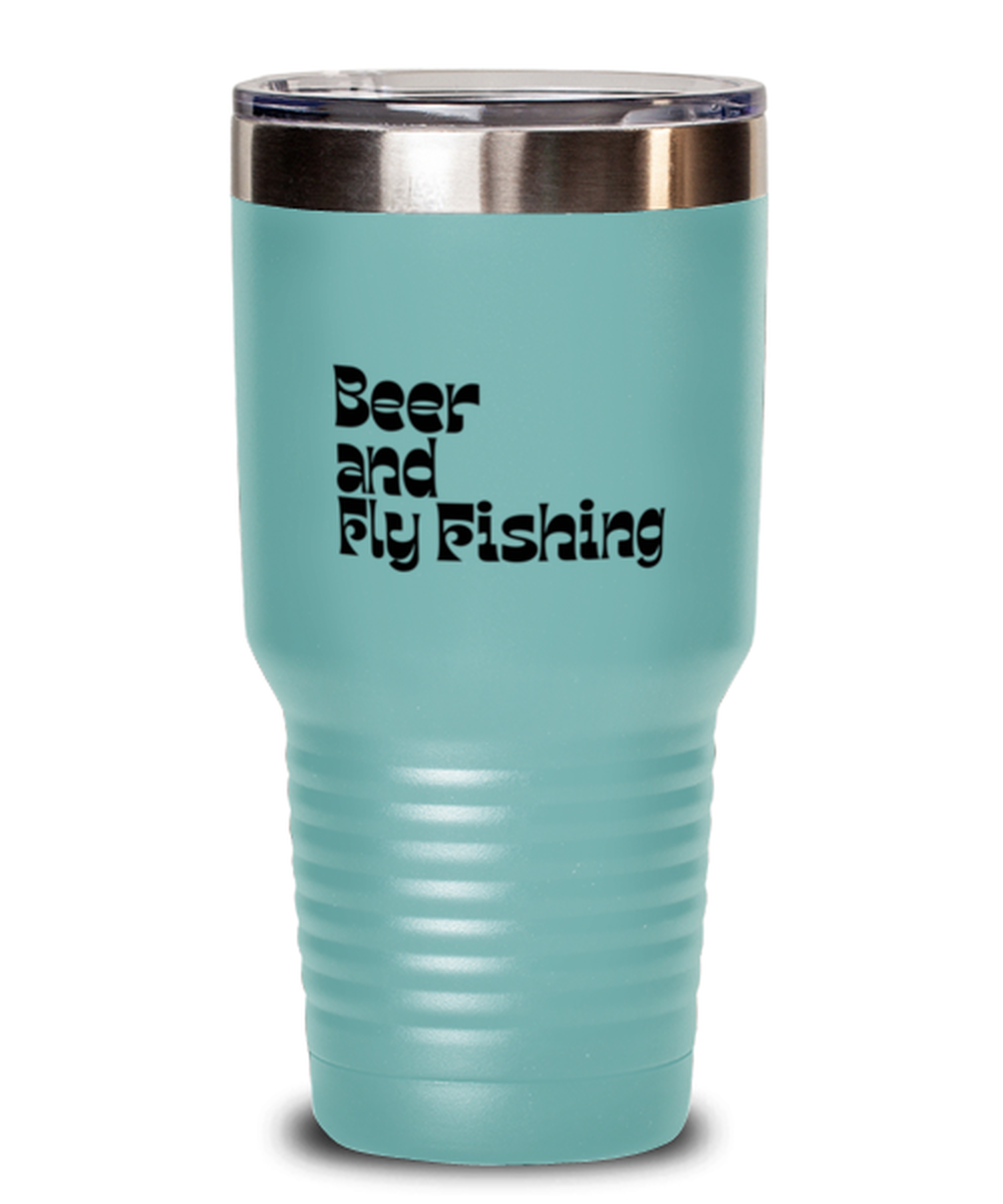 Fly Fishing Fisherman 70s 1970s Retro  Travel Mug, Gifts, Tumbler, Home Office Decor, Coffee Cup, Unique Gag Idea, Him Her