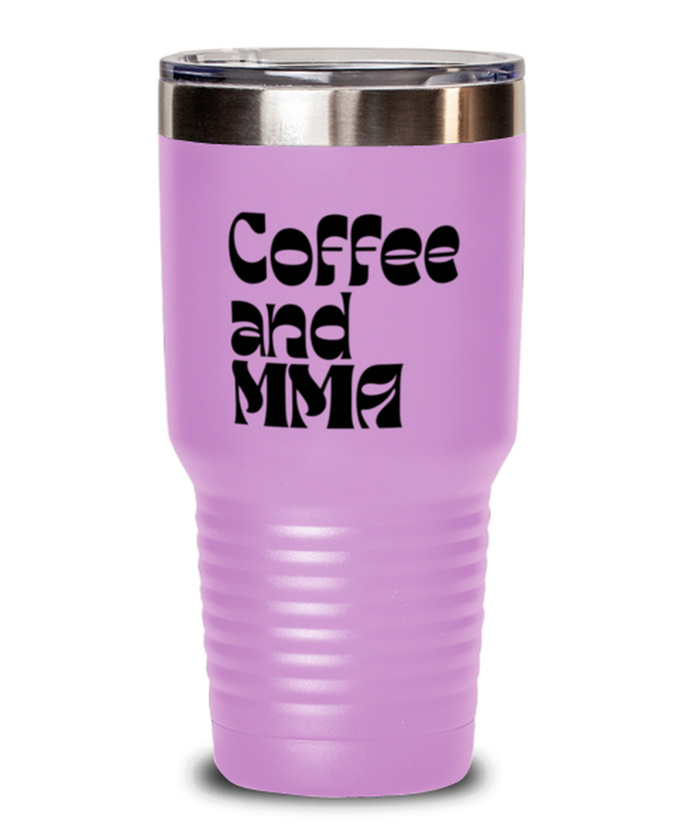 MMA Mixed Martial Arts Fighter 70s 1970s Retro Travel Mug, Gifts, Tumbler, Home Office Decor, Coffee Cup, Unique Gag Idea, Him Her