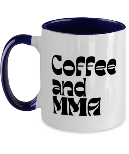 MMA Mixed Martial Arts Fighter 70s 1970s Retro Mug, Gifts, Home Office Decor, Coffee Cup, Unique Gag Idea, Him Her