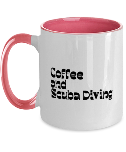 Scuba Diving Diver 70s 1970s Retro Mug, Gifts, Home Office Decor, Coffee Cup, Unique Gag Idea, Him Her