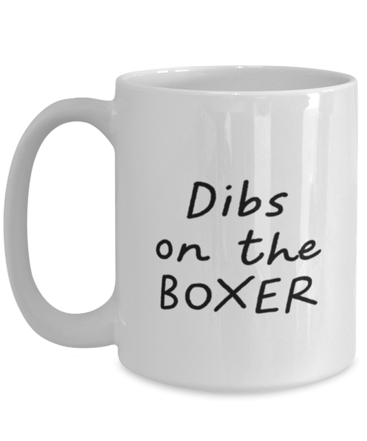 Boxer Boxing Wife Girlfriend Husband Boyfriend Mug, Gifts, Home Office Decor, Coffee Cup, Unique Gag Idea, Him Her