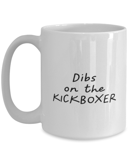 Kickboxer Kickboxing Wife Girlfriend Husband Boyfriend Mug, Gifts, Home Office Decor, Coffee Cup, Unique Gag Idea, Him Her