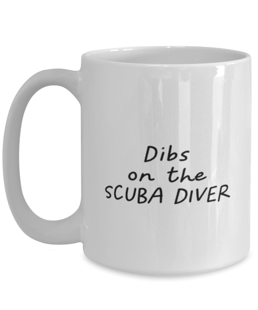 Scuba Diving Diver Wife Girlfriend Husband Boyfriend Mug, Gifts, Home Office Decor, Coffee Cup, Unique Gag Idea, Him Her