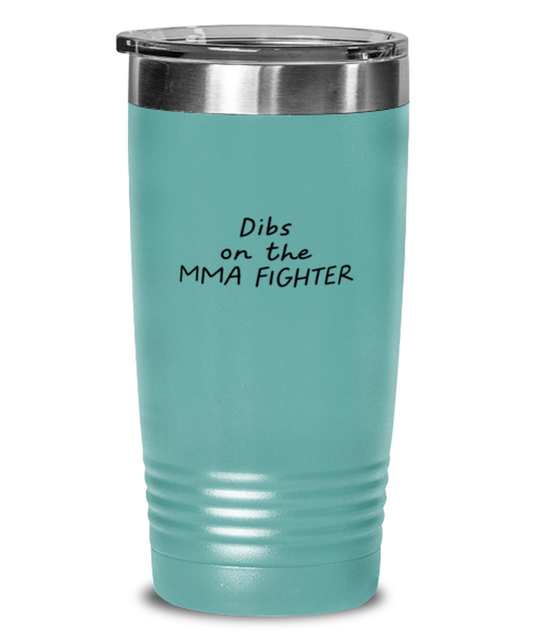 MMA Mixed Martial Arts Fighter Wife Girlfriend Husband Boyfriend Travel Mug, Gifts, Tumbler, Home Office Decor, Coffee Cup, Unique Gag Idea, Him Her