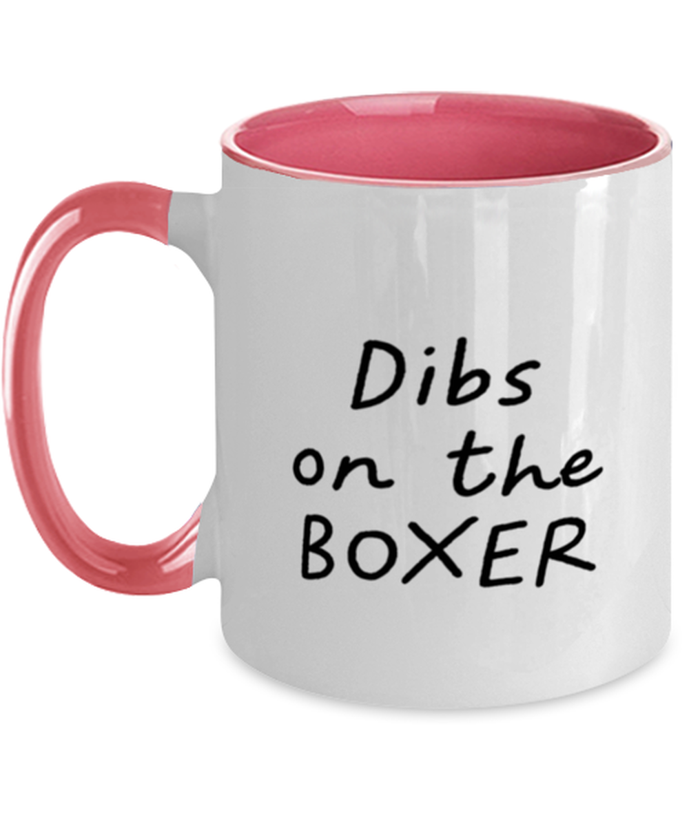 Boxer Boxing Wife Girlfriend Husband Boyfriend Mug, Gifts, Home Office Decor, Coffee Cup, Unique Gag Idea, Him Her