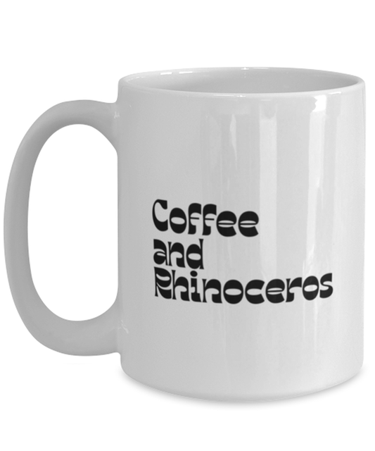 Rhinoceros Lover Owner 70s Mom 1970s Dad Mug, Gifts, Home Office Decor, Coffee Cup, Unique Gag Idea, Him Her