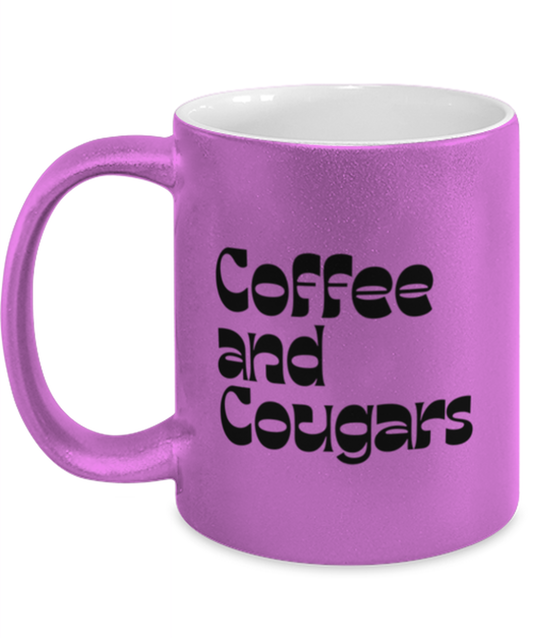 Cougar Lover Owner 70s Mom 1970s Dad Mug, Gifts, Home Office Decor, Coffee Cup, Unique Gag Idea, Him Her