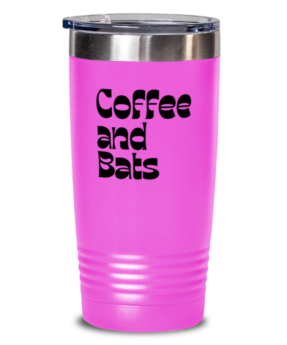 Bat Lover Owner 70s Mom 1970s Dad Travel Mug, Gifts, Tumbler, Home Office Decor, Coffee Cup, Unique Gag Idea, Him Her