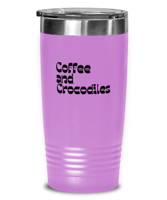 Crocodile Lover Owner 70s Mom 1970s Dad Travel Mug, Gifts, Tumbler, Home Office Decor, Coffee Cup, Unique Gag Idea, Him Her