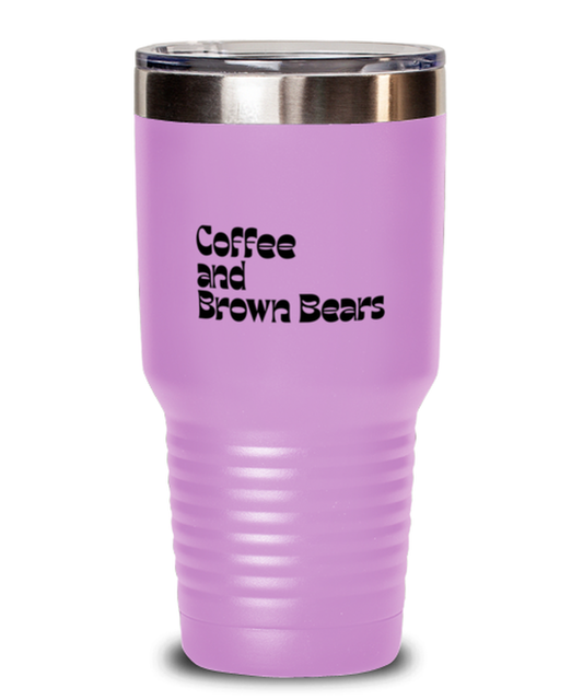 Brown Bear Lover Owner 70s Mom 1970s Dad Travel Mug, Gifts, Tumbler, Home Office Decor, Coffee Cup, Unique Gag Idea, Him Her