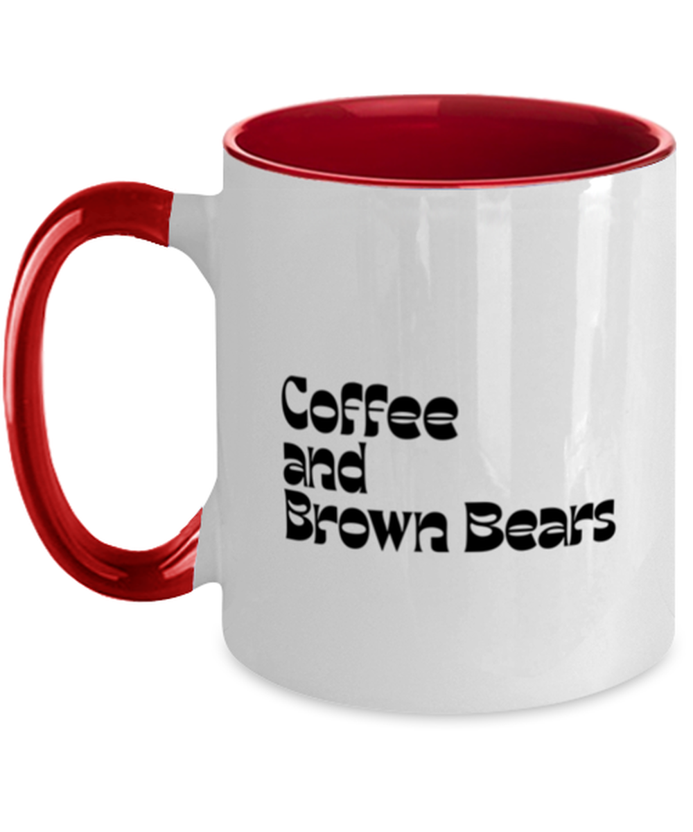 Brown Bear Lover Owner 70s Mom 1970s Dad Mug, Gifts, Home Office Decor, Coffee Cup, Unique Gag Idea, Him Her