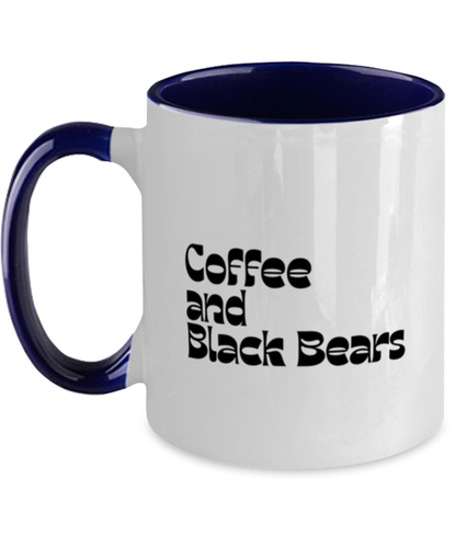 Black Bear Lover Owner 70s Mom 1970s Dad Mug, Gifts, Home Office Decor, Coffee Cup, Unique Gag Idea, Him Her