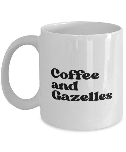 Gazelle Lover Owner 70s Mom 1970s Dad Mug, Gifts, Home Office Decor, Coffee Cup, Unique Gag Idea, Him Her