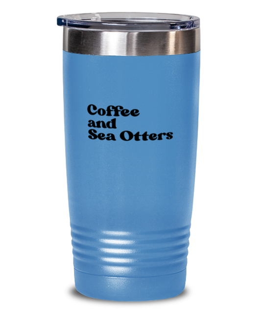 Sea Otter Lover Owner 70s Mom 1970s Dad Travel Mug, Gifts, Tumbler, Home Office Decor, Coffee Cup, Unique Gag Idea, Him Her