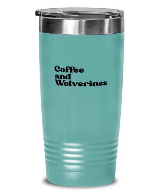 Wolverine Lover Owner 70s Mom 1970s Dad Travel Mug, Gifts, Tumbler, Home Office Decor, Coffee Cup, Unique Gag Idea, Him Her