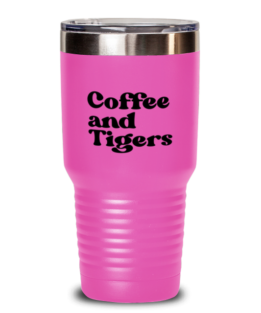 Tiger Lover Owner 70s Mom 1970s Dad Travel Mug, Gifts, Tumbler, Home Office Decor, Coffee Cup, Unique Gag Idea, Him Her