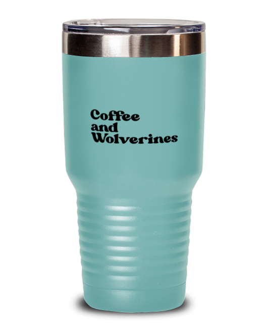 Wolverine Lover Owner 70s Mom 1970s Dad Travel Mug, Gifts, Tumbler, Home Office Decor, Coffee Cup, Unique Gag Idea, Him Her