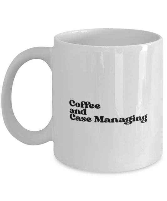 Case Manager 1970s 70s Mug, Gifts, Home Office Decor, Coffee Cup, Unique Gag Idea, Him Her