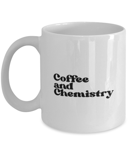 Chemist Chemistry 1970s 70s Mug, Gifts, Home Office Decor, Coffee Cup, Unique Gag Idea, Him Her