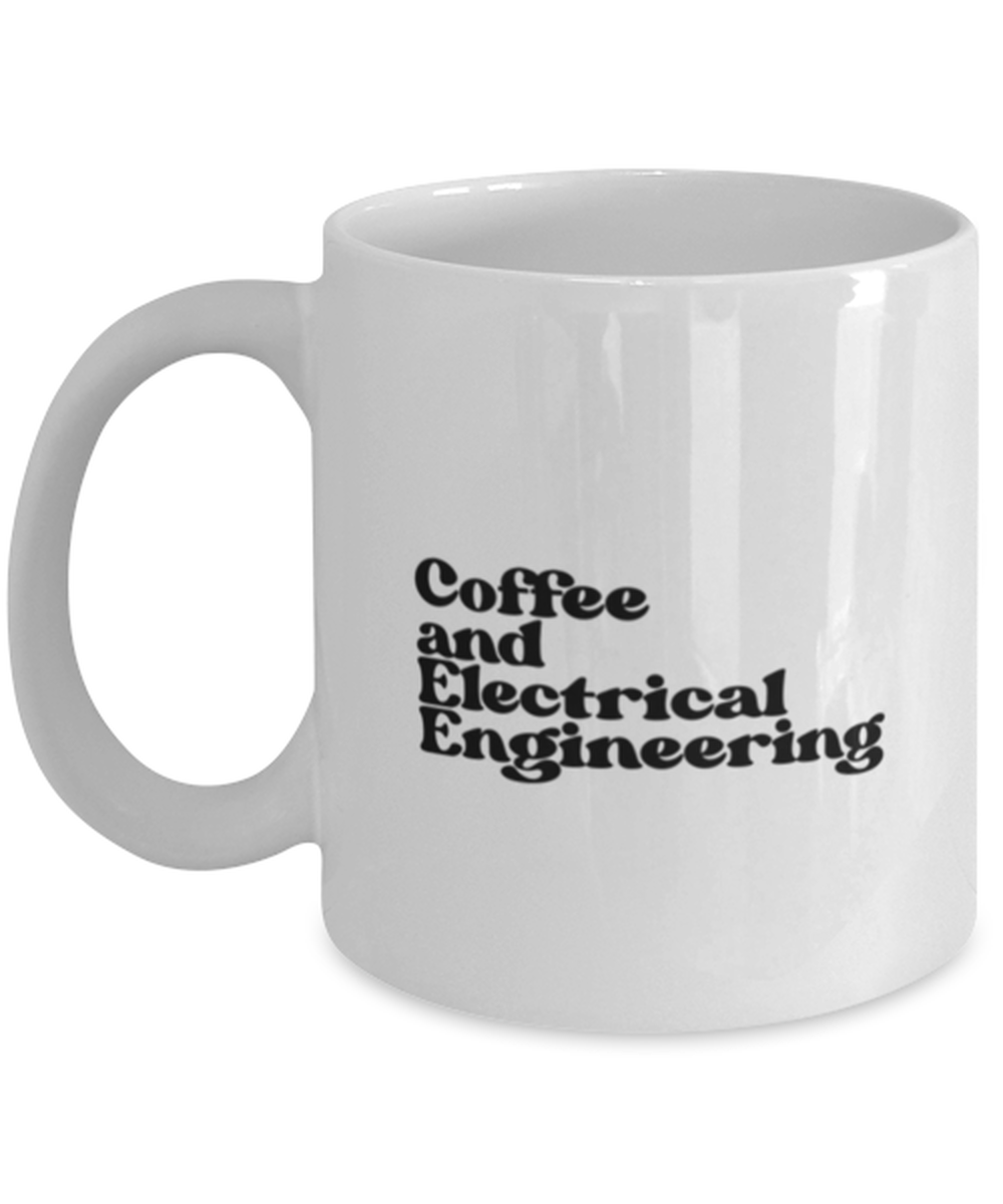 Electrical Engineer Graduation Engineering 1970s 70s Mug, Gifts, Home Office Decor, Coffee Cup, Unique Gag Idea, Him Her