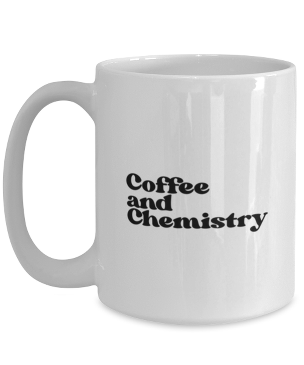 Chemist Chemistry 1970s 70s Mug, Gifts, Home Office Decor, Coffee Cup, Unique Gag Idea, Him Her