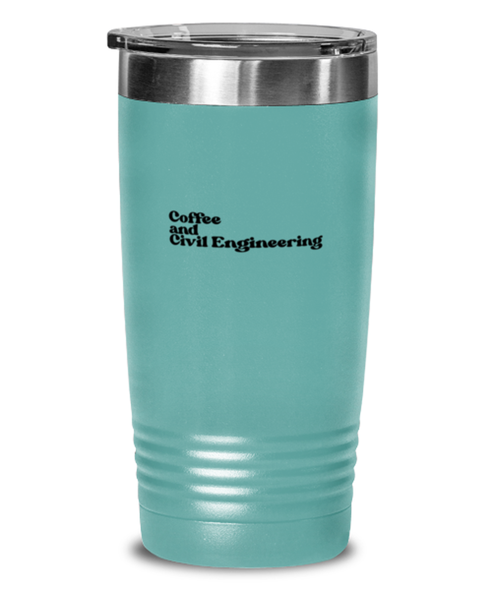 Civil Engineer Engineering Graduation 1970s 70s Travel Mug, Gifts, Tumbler, Home Office Decor, Coffee Cup, Unique Gag Idea, Him Her