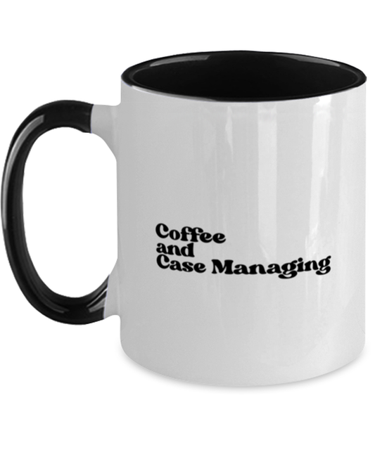 Case Manager 1970s 70s Mug, Gifts, Home Office Decor, Coffee Cup, Unique Gag Idea, Him Her