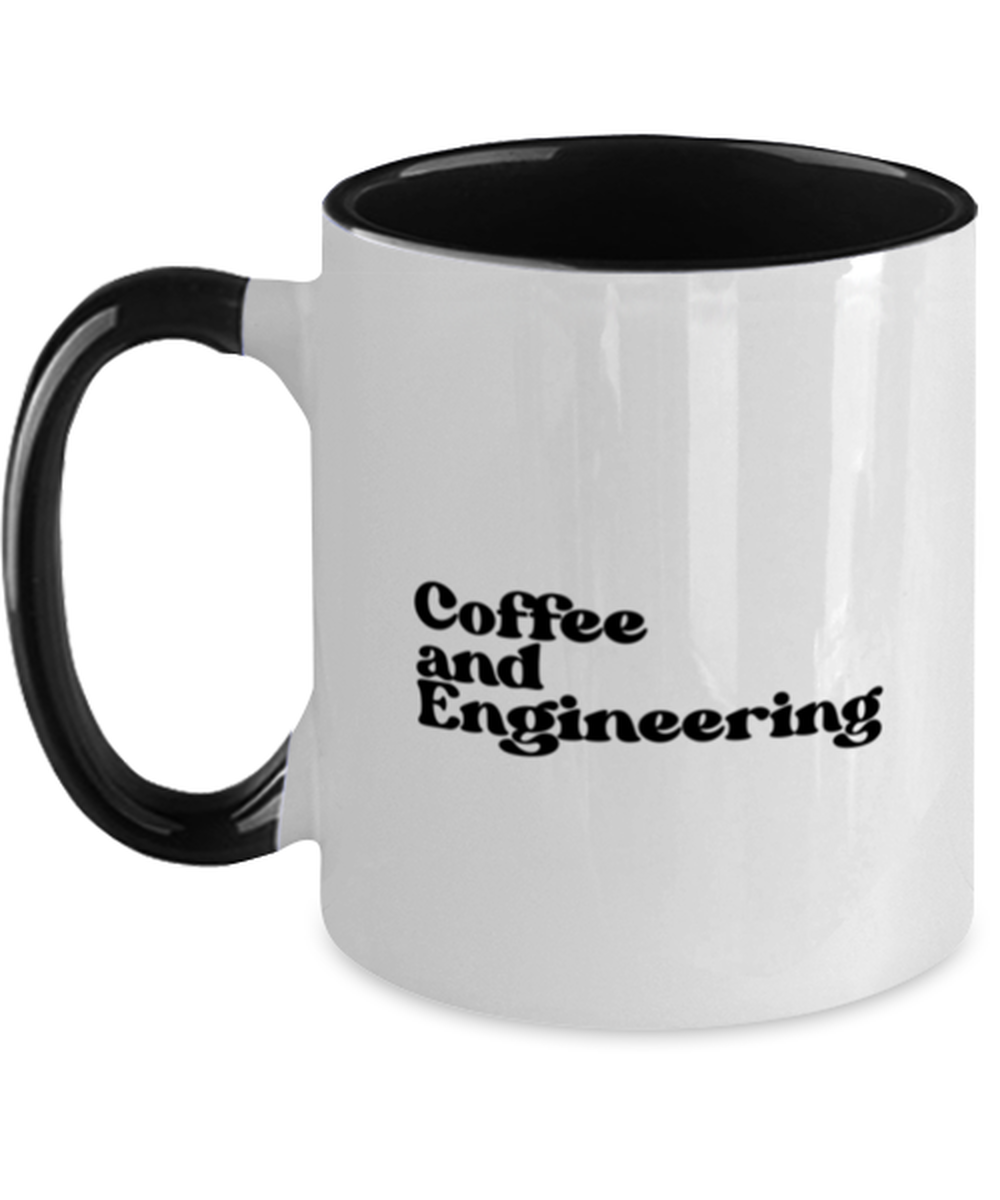 Engineer Graduation Engineering 1970s 70s Mug, Gifts, Home Office Decor, Coffee Cup, Unique Gag Idea, Him Her