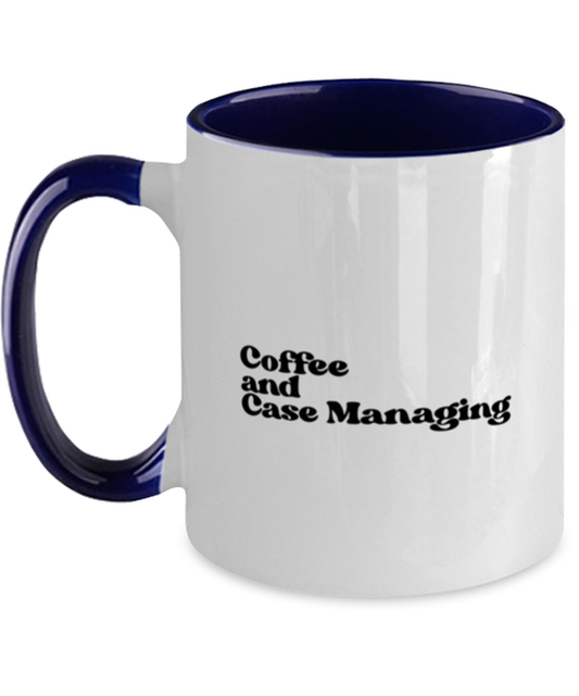 Case Manager 1970s 70s Mug, Gifts, Home Office Decor, Coffee Cup, Unique Gag Idea, Him Her