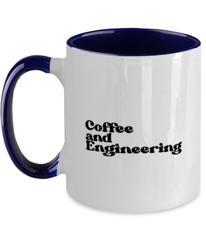 Engineer Graduation Engineering 1970s 70s Mug, Gifts, Home Office Decor, Coffee Cup, Unique Gag Idea, Him Her