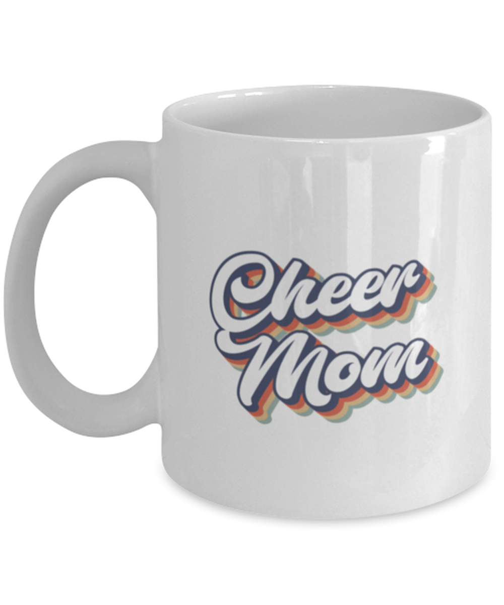 Cheer Mom Cheerleader 1970s Coach 70s Mug, Gifts, Home Office Decor, Coffee Cup, Unique Gag Idea, Him Her