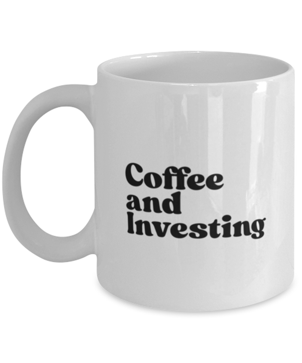 Investor Financial Advisor 1970s 70s Mug, Gifts, Home Office Decor, Coffee Cup, Unique Gag Idea, Him Her