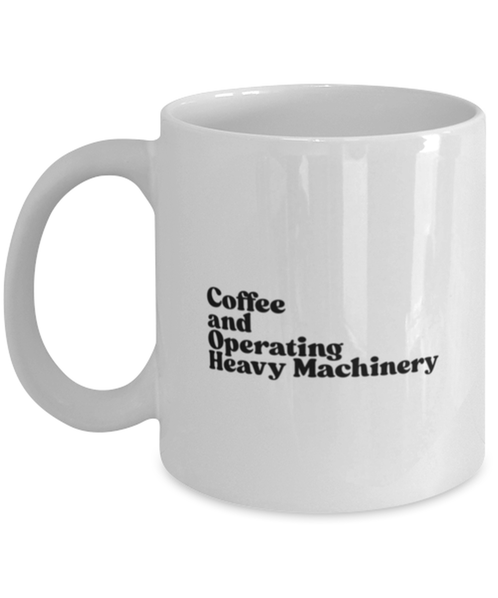 Machinist 1970s 70s Mug, Gifts, Home Office Decor, Coffee Cup, Unique Gag Idea, Him Her