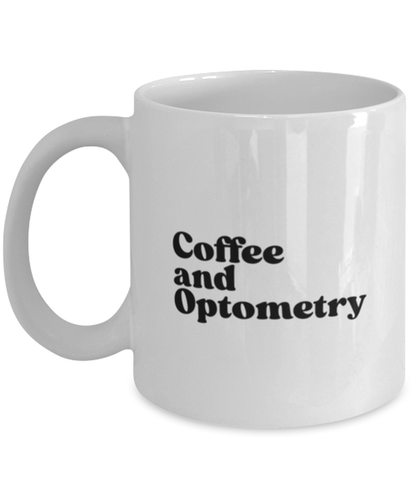 Optometrist Optometry Graduation 1970s 70s Mug, Gifts, Home Office Decor, Coffee Cup, Unique Gag Idea, Him Her