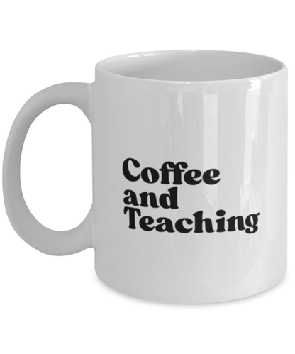 Teacher 1970s 70s Mug, Gifts, Home Office Decor, Coffee Cup, Unique Gag Idea, Him Her