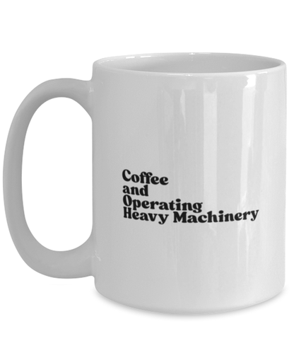 Machinist 1970s 70s Mug, Gifts, Home Office Decor, Coffee Cup, Unique Gag Idea, Him Her