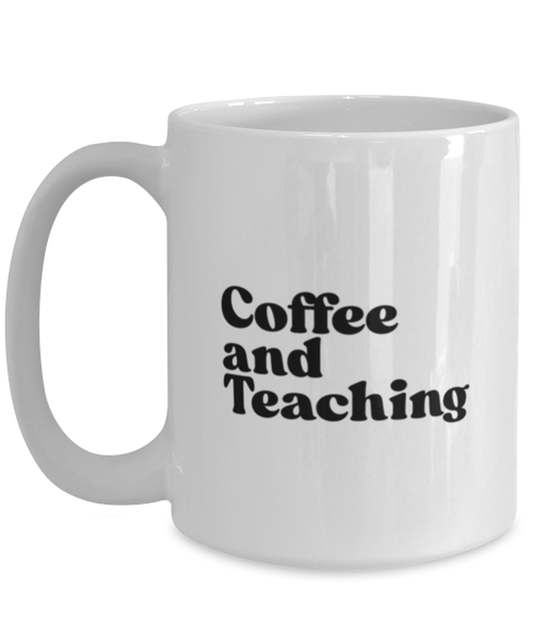 Teacher 1970s 70s Mug, Gifts, Home Office Decor, Coffee Cup, Unique Gag Idea, Him Her