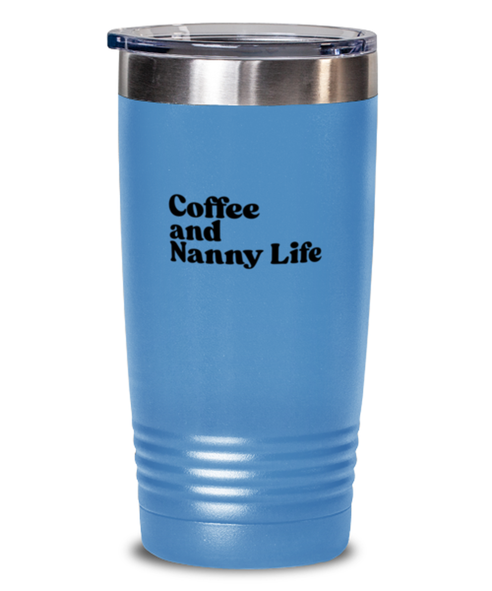 Nanny 1970s 70s Travel Mug, Gifts, Tumbler, Home Office Decor, Coffee Cup, Unique Gag Idea, Him Her