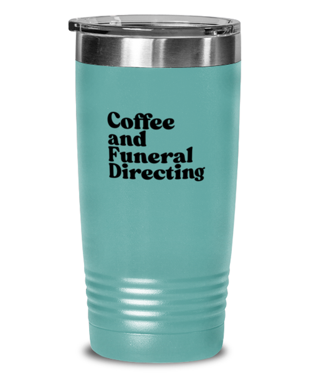 Funeral Director 1970s 70s Travel Mug, Gifts, Tumbler, Home Office Decor, Coffee Cup, Unique Gag Idea, Him Her