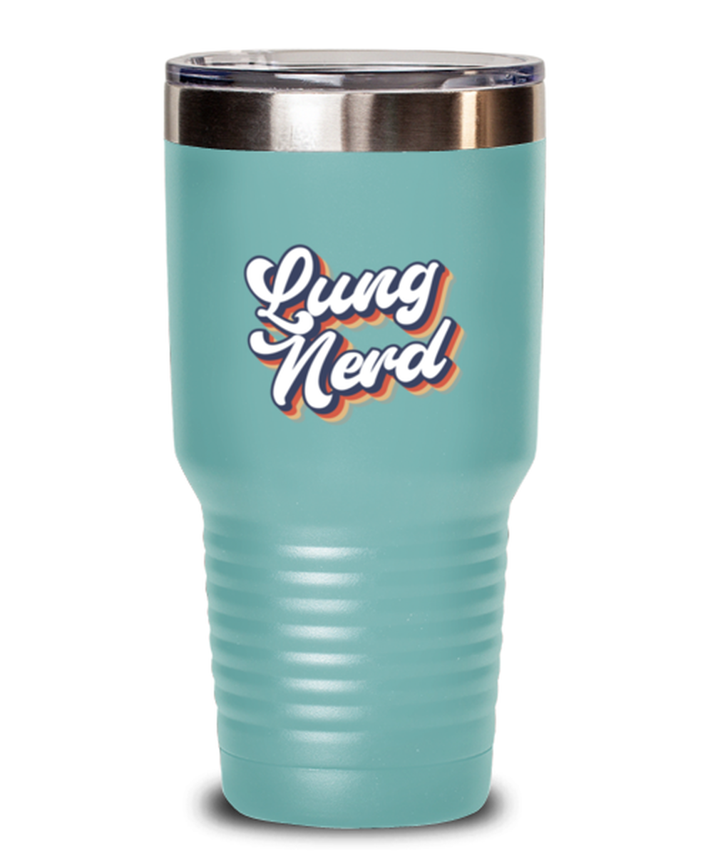 Lung Respiratory Therapist 1970s Therapy 70s Retro Travel Mug, Gifts, Tumbler, Home Office Decor, Coffee Cup, Unique Gag Idea, Him Her