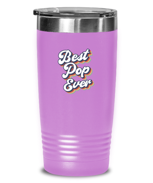 Best Pop Ever 70s 1970s For Dad Grandpa Travel Mug, Gifts, Tumbler, Home Office Decor, Coffee Cup, Unique Gag Idea, Him Her