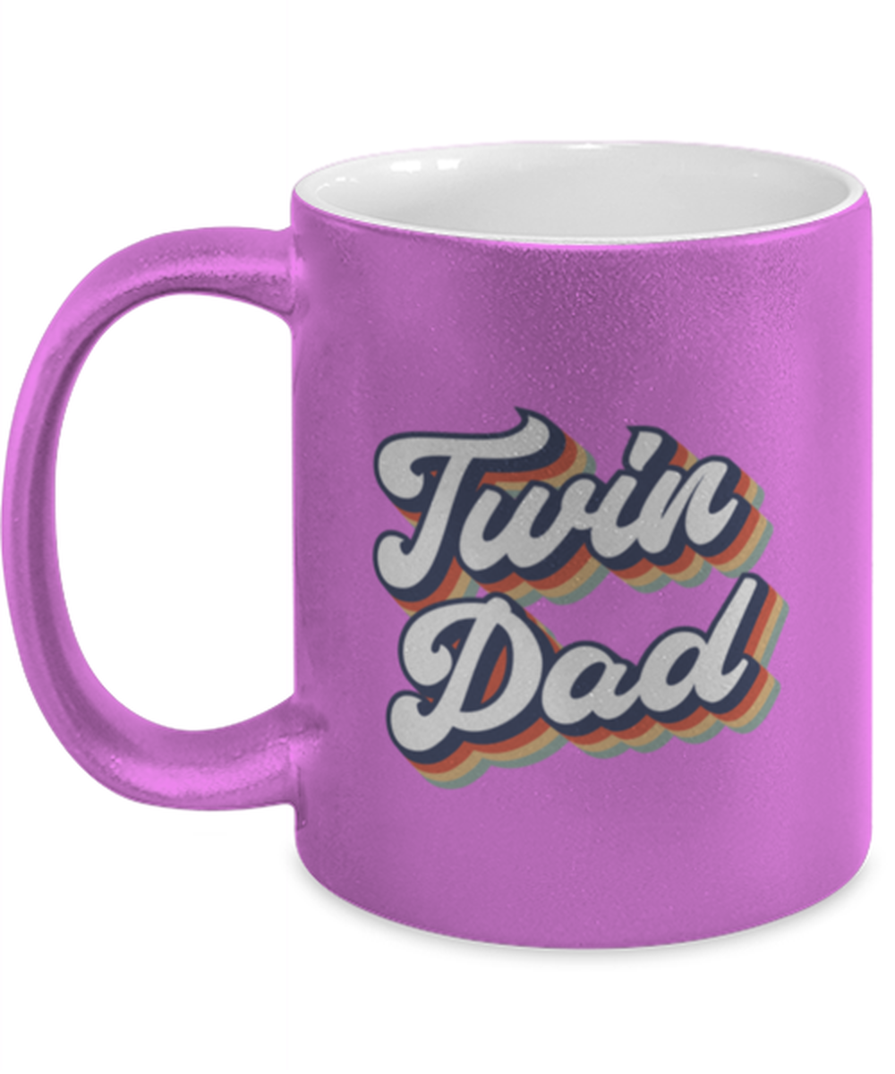 Twin Dad Daddy of Twins New Father Mug, Gifts, Home Office Decor, Coffee Cup, Unique Gag Idea, Him Her