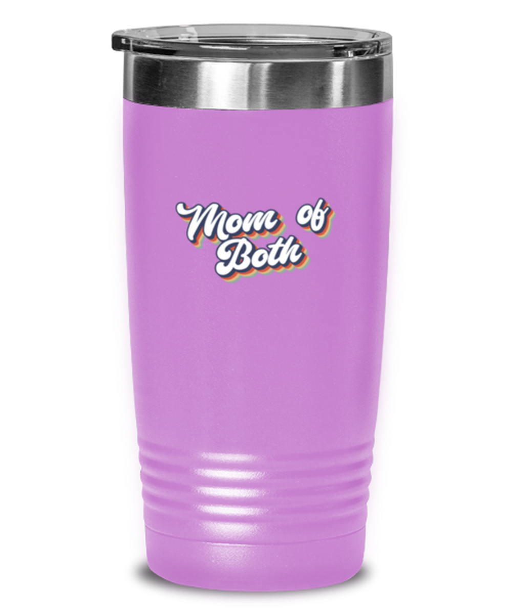 Mom of Both Mama of Boys and Girls Mommy Travel Mug, Gifts, Tumbler, Home Office Decor, Coffee Cup, Unique Gag Idea, Him Her