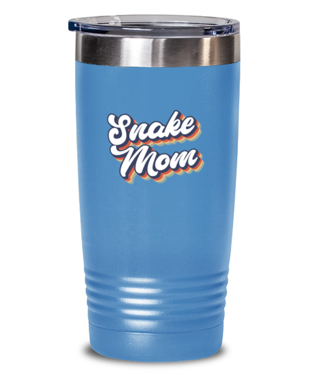 Snake Mom 70s Mama 1970s Travel Mug, Gifts, Tumbler, Home Office Decor, Coffee Cup, Unique Gag Idea, Him Her