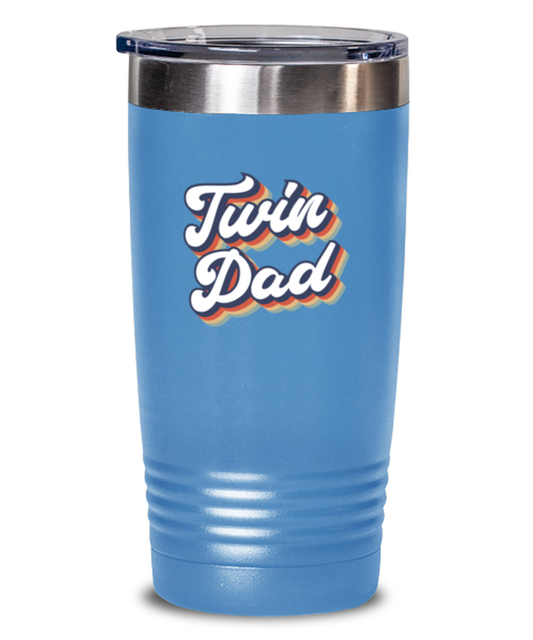 Twin Dad Daddy of Twins New Father Travel Mug, Gifts, Tumbler, Home Office Decor, Coffee Cup, Unique Gag Idea, Him Her