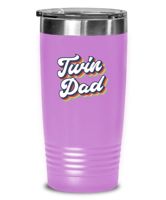 Twin Dad Daddy of Twins New Father Travel Mug, Gifts, Tumbler, Home Office Decor, Coffee Cup, Unique Gag Idea, Him Her